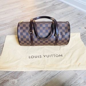Authentic Louis Vuitton Papillon 26 Damier Ebene.